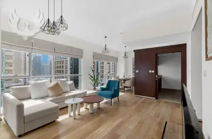 شقة - غرفة نوم - 2 حمامات للايجار في ذا ريزيدنس 5 - برج ريزيدنس - وسط مدينة دبي - دبي