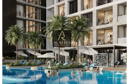 شقة - 2 غرف نوم - 4 حمامات للبيع في مساكن كورنيش عجمان - طريق كورنيش عجمان - عجمان