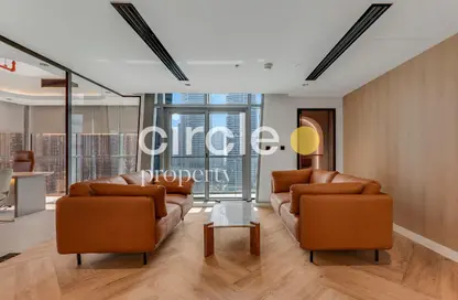 Office Space - Studio - 2 Bathrooms for rent in Indigo Icon - JLT Cluster F - Jumeirah Lake Towers - Dubai