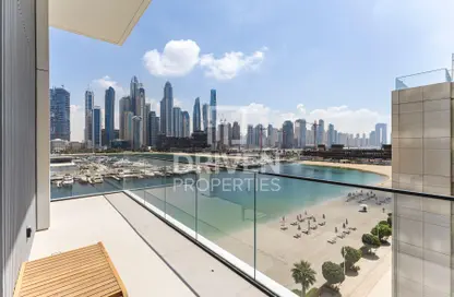 شقة - غرفة نوم - 1 حمام للايجار في برج بيتش مانشن 1 - قصر الشاطئ - إعمار بيتشفرونت - دبي هاربور - دبي