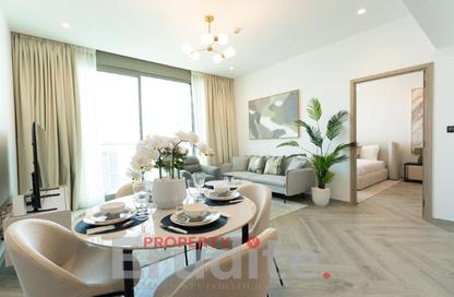 Apartment - 1 - 1 for rent in Peninsula Three - Peninsula - Business Bay - Dubai
