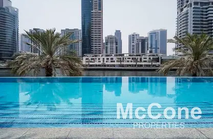 Apartment - 1 Bedroom - 2 Bathrooms for rent in Blakely Tower - Park Island - Dubai Marina - Dubai