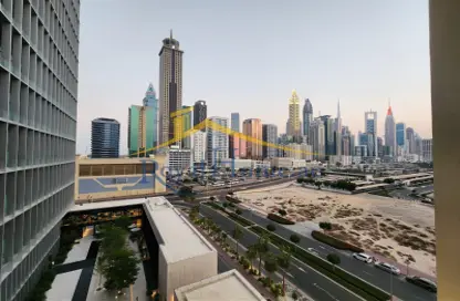 Apartment - 1 Bedroom - 2 Bathrooms for rent in Hyde Walk - Jumeirah Garden City - Al Satwa - Dubai