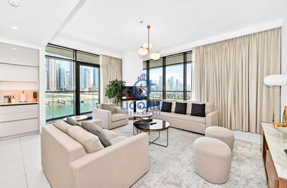 Apartment - 3 Bedrooms - 4 Bathrooms for rent in Marina Vista Tower 1 - Marina Vista - Emaar Beachfront - Dubai Harbour - Dubai