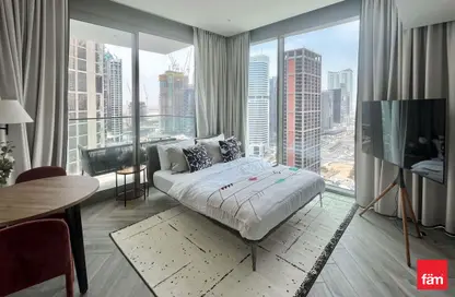 Apartment - 1 Bathroom for rent in Peninsula Three - Peninsula - Business Bay - Dubai
