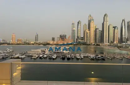 Apartment - 2 Bedrooms - 2 Bathrooms for rent in Marina Vista Tower 2 - Marina Vista - EMAAR Beachfront - Dubai Harbour - Dubai