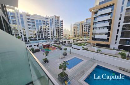 Apartment - Studio - 1 Bathroom for rent in Azizi Riviera 5 - Azizi Riviera - Meydan One - Meydan - Dubai