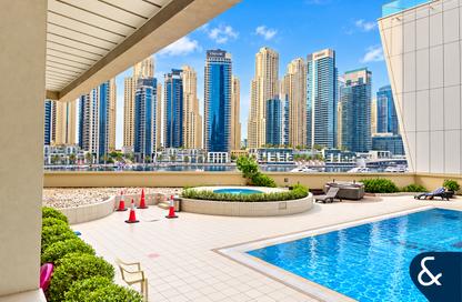 Apartment - 2 - 3 for sale in Marina Sail - Dubai Marina - Dubai