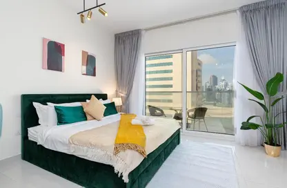Apartment - Studio - 1 Bathroom for rent in AG Tower - Business Bay - Dubai