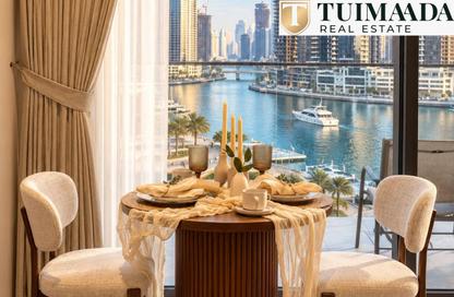 Apartment - Studio - 1 for rent in Peninsula Four - Peninsula - Business Bay - Dubai