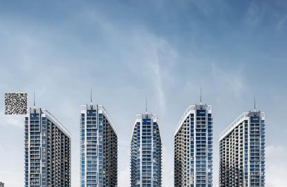 Apartment - 1 - 2 for sale in Ajman Creek Towers - Al Rashidiya 1 - Al Rashidiya - Ajman