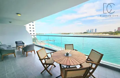 شقة - غرفة نوم - 2 حمامات للايجار في أزور ريزيدنس - نخلة جميرا - دبي