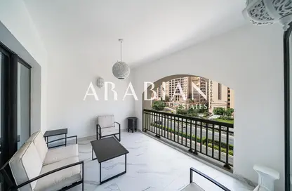 شقة - غرفة نوم - 2 حمامات للايجار في الميل الذهبي 9 - الميل الذهبي - نخلة جميرا - دبي