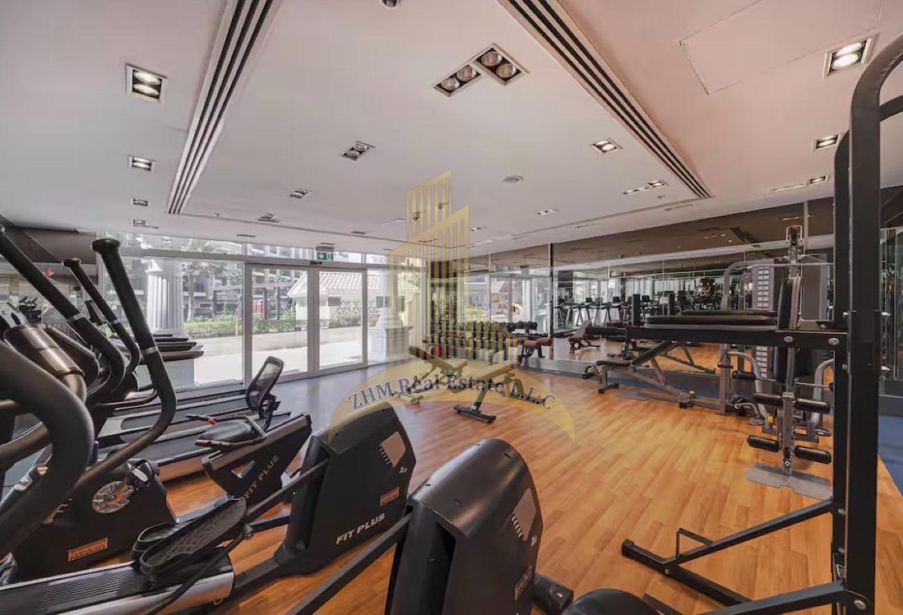 Furnished Studio for Rent in Arjan | Pool View photo 12