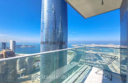 Apartment - 2 Bedrooms - 3 Bathrooms for rent in Damac Heights - Dubai Marina - Dubai