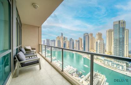 Apartment - 2 Bedrooms - 2 Bathrooms for rent in Al Majara 1 - Al Majara Towers - Dubai Marina - Dubai