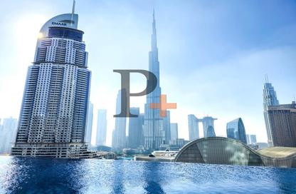 Apartment - 1 - 2 for rent in The Address Residence Fountain Views 2 - The Address Residence Fountain Views - Downtown Dubai - Dubai