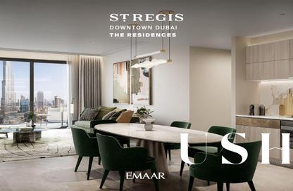 Apartment - 2 Bedrooms - 2 Bathrooms for sale in The St. Regis Residences - Tower 1 - St Regis The Residences - Burj Khalifa Area - Downtown Dubai - Dubai Apartment - 2 Bedrooms - 2 Bathrooms for sale in The St. Regis Residences - Tower 1 - St Regis The Residences - Burj Khalifa Area - Downtown Dubai - Dubai