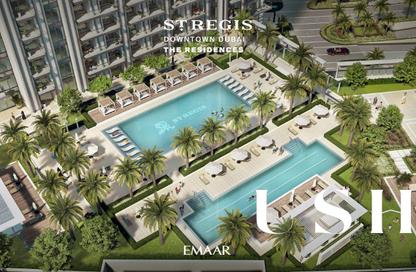 Apartment - 2 Bedrooms - 2 Bathrooms for sale in The St. Regis Residences - Tower 1 - St Regis The Residences - Burj Khalifa Area - Downtown Dubai - Dubai Apartment - 2 Bedrooms - 2 Bathrooms for sale in The St. Regis Residences - Tower 1 - St Regis The Residences - Burj Khalifa Area - Downtown Dubai - Dubai
