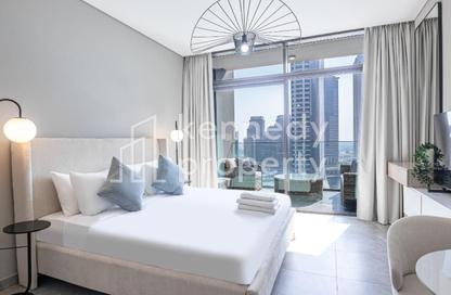 Apartment - Studio - 1 Bathroom for rent in Peninsula One - Peninsula - Business Bay - Dubai