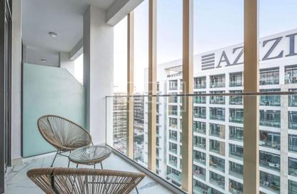 Apartment - Studio - 1 Bathroom for rent in Azizi Riviera 65 - Azizi Riviera - Meydan One - Meydan - Dubai