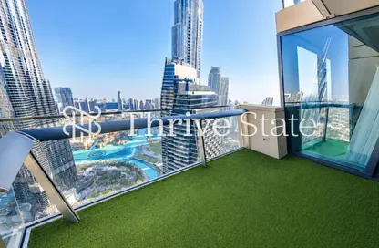 Apartment - 3 Bedrooms - 4 Bathrooms for rent in Burj Vista Tower 1 - Burj Vista - Downtown Dubai - Dubai