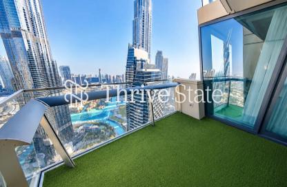 Apartment - 3 - 4 for rent in Burj Vista Tower 1 - Burj Vista - Downtown Dubai - Dubai