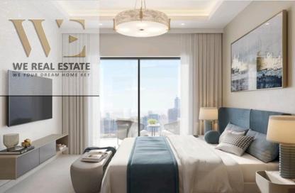 Apartment - 2 Bedrooms - 3 Bathrooms for sale in Tower C1 - Ajman Pearl Towers - Ajman Downtown - Ajman