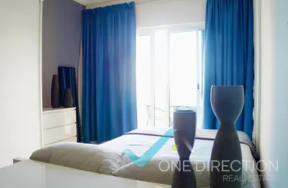 Apartment - Studio - 1 Bathroom for rent in Lake View Tower - JLT Cluster B - Jumeirah Lake Towers - Dubai