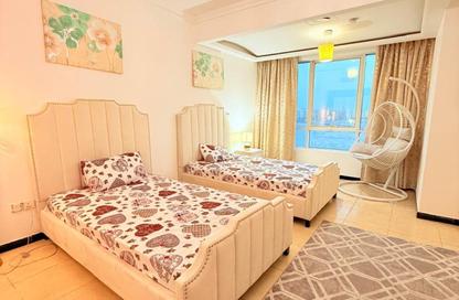 Apartment - 2 Bedrooms - 2 Bathrooms for rent in Beach Tower 1 - Al Khan Lagoon - Al Khan - Sharjah