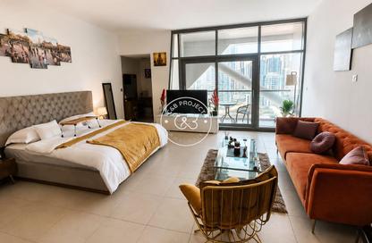 Apartment - Studio - 1 Bathroom for rent in Indigo Tower - JLT Cluster D - Jumeirah Lake Towers - Dubai