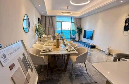 Apartment - 1 Bedroom - 2 Bathrooms for sale in Ajman Creek Towers - Al Rashidiya 1 - Al Rashidiya - Ajman