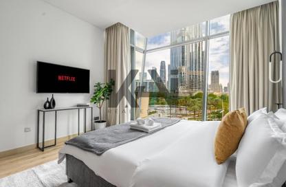 Apartment - 1 Bedroom - 2 Bathrooms for rent in Burj Vista Tower 1 - Burj Vista - Downtown Dubai - Dubai