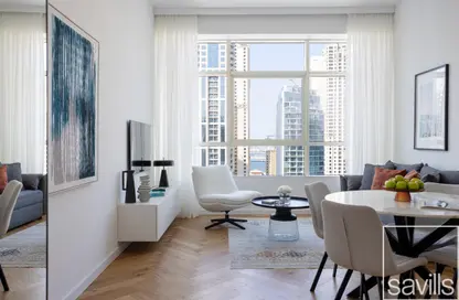 Apartment - 2 Bedrooms - 2 Bathrooms for sale in Marina View Tower A - Marina View - Dubai Marina - Dubai