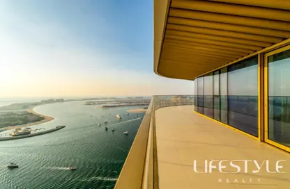 شقة - غرفة نوم - 1 حمام للبيع في جراند بلو تاور 1 - إعمار بيتشفرونت - دبي هاربور - دبي