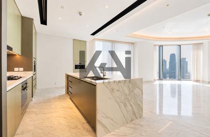 Apartment - 4 - 5 for rent in IL Primo - Opera District - Downtown Dubai - Dubai