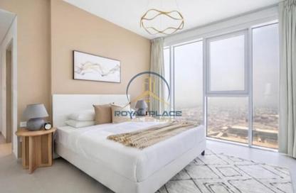 Apartment - 1 Bedroom - 2 Bathrooms for rent in 1 Residences - 2 - 1 Residences - Al Kifaf - Bur Dubai - Dubai