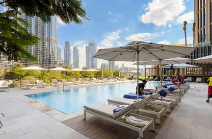 Apartment - 1 - 1 for rent in The Address Residences Dubai Opera - Downtown Dubai - Dubai