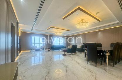 Penthouse - 4 Bedrooms - 4 Bathrooms for rent in Elite Residence - Dubai Marina - Dubai