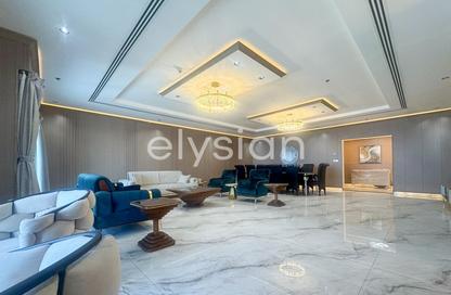 Penthouse - 4 Bedrooms - 4 Bathrooms for rent in Elite Residence - Dubai Marina - Dubai