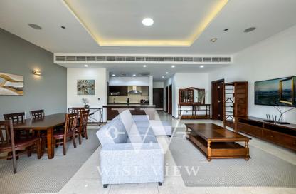 Apartment - 1 - 2 for rent in Tanzanite - Tiara Residences - Palm Jumeirah - Dubai