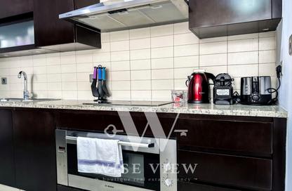 Apartment - 1 - 2 for rent in Tanzanite - Tiara Residences - Palm Jumeirah - Dubai