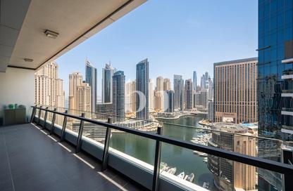 Apartment - 2 Bedrooms - 2 Bathrooms for rent in Silverene Tower A - Silverene - Dubai Marina - Dubai