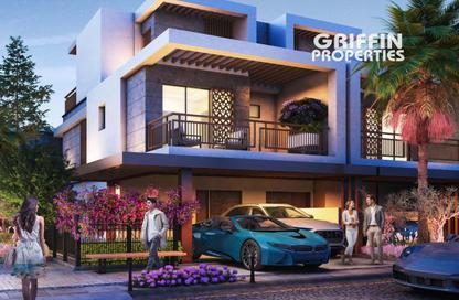 Townhouse - 4 - 4 for sale in Violet 1 - Violet - Damac Hills 2 - Dubai
