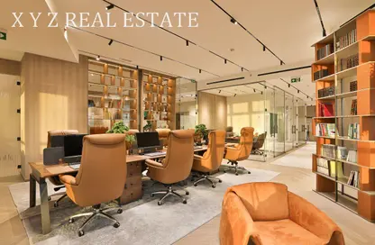 Office Space - Studio - 1 Bathroom for rent in The Court Tower - Business Bay - Dubai