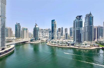 Apartment - 1 Bedroom - 2 Bathrooms for rent in Fairfield Tower - Park Island - Dubai Marina - Dubai