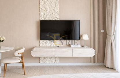 Apartment - Studio - 1 for rent in Golf Promenade 3B - Golf Promenade 3 - Golf Town - Damac Hills - Dubai