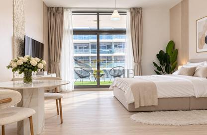 Apartment - Studio - 1 for rent in Golf Promenade 3B - Golf Promenade 3 - Golf Town - Damac Hills - Dubai