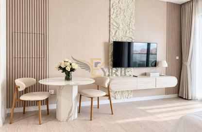 Apartment - Studio - 1 for rent in Golf Promenade 3B - Golf Promenade 3 - Golf Town - Damac Hills - Dubai