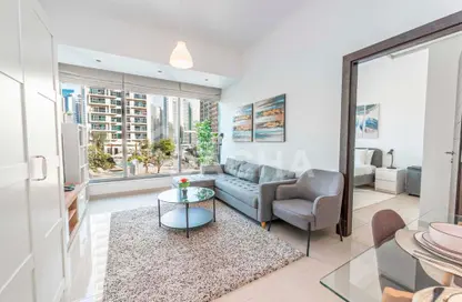 شقة - غرفة نوم - 2 حمامات للايجار في A برج سيلفرين - سيلفيرين - دبي مارينا - دبي